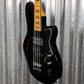 Reverend Guitars Basshouser Fatfish 32 Medium Scale Semi Hollow 4 String Bass Black #69186