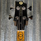 Reverend Guitars Basshouser Fatfish 32 Medium Scale Semi Hollow 4 String Bass Black #69186
