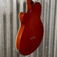 Reverend Linh Le Linhbacker Semi Hollow Short Scale 4 String Bass Purple Sparkle #69201