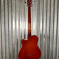 Reverend Linh Le Linhbacker Semi Hollow Short Scale 4 String Bass Purple Sparkle #69201