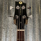 Reverend Linh Le Linhbacker Semi Hollow Short Scale 4 String Bass Purple Sparkle #69201
