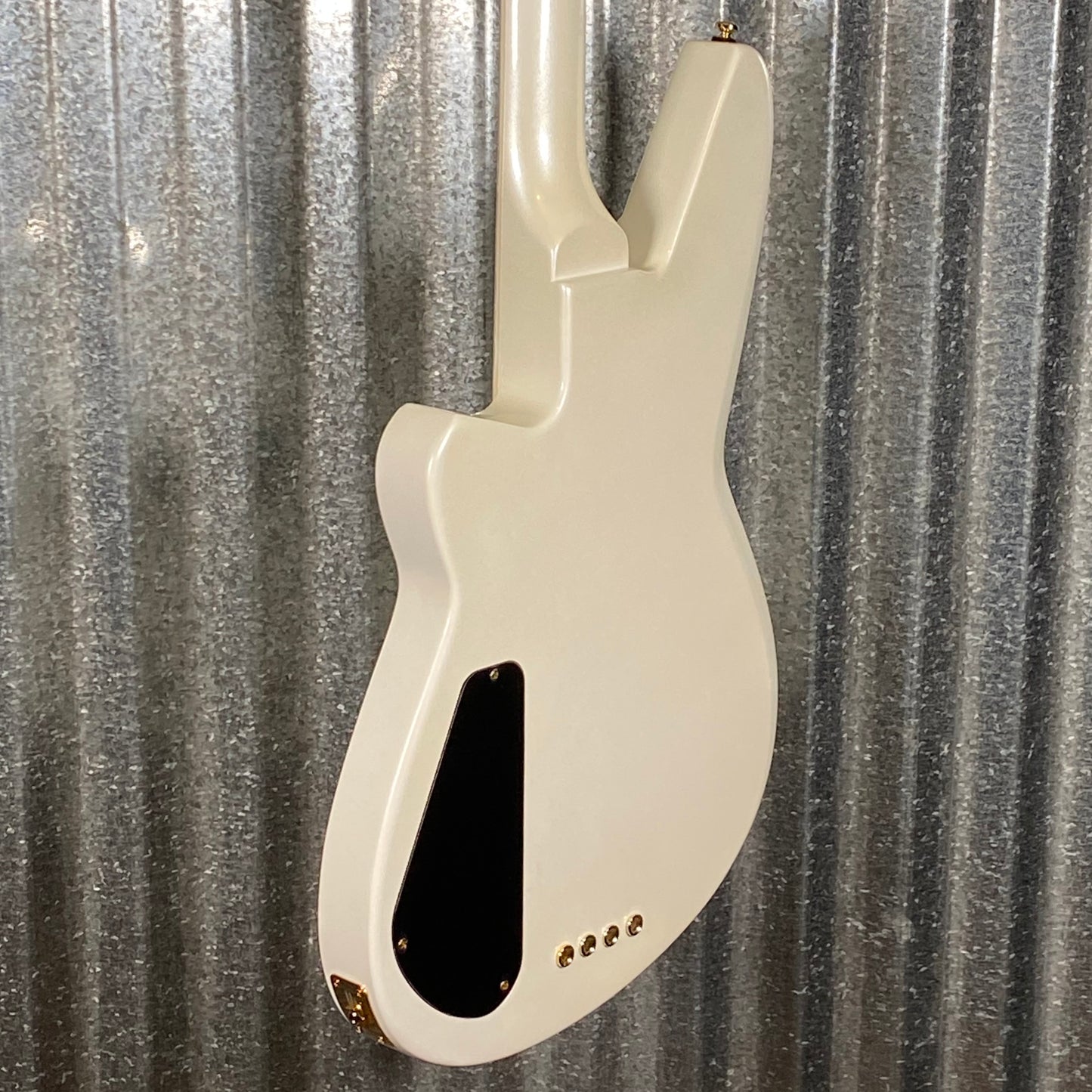 Reverend Meshell Ndegeocello Fellowship Enceladus Pearl White 4 String Bass #69307