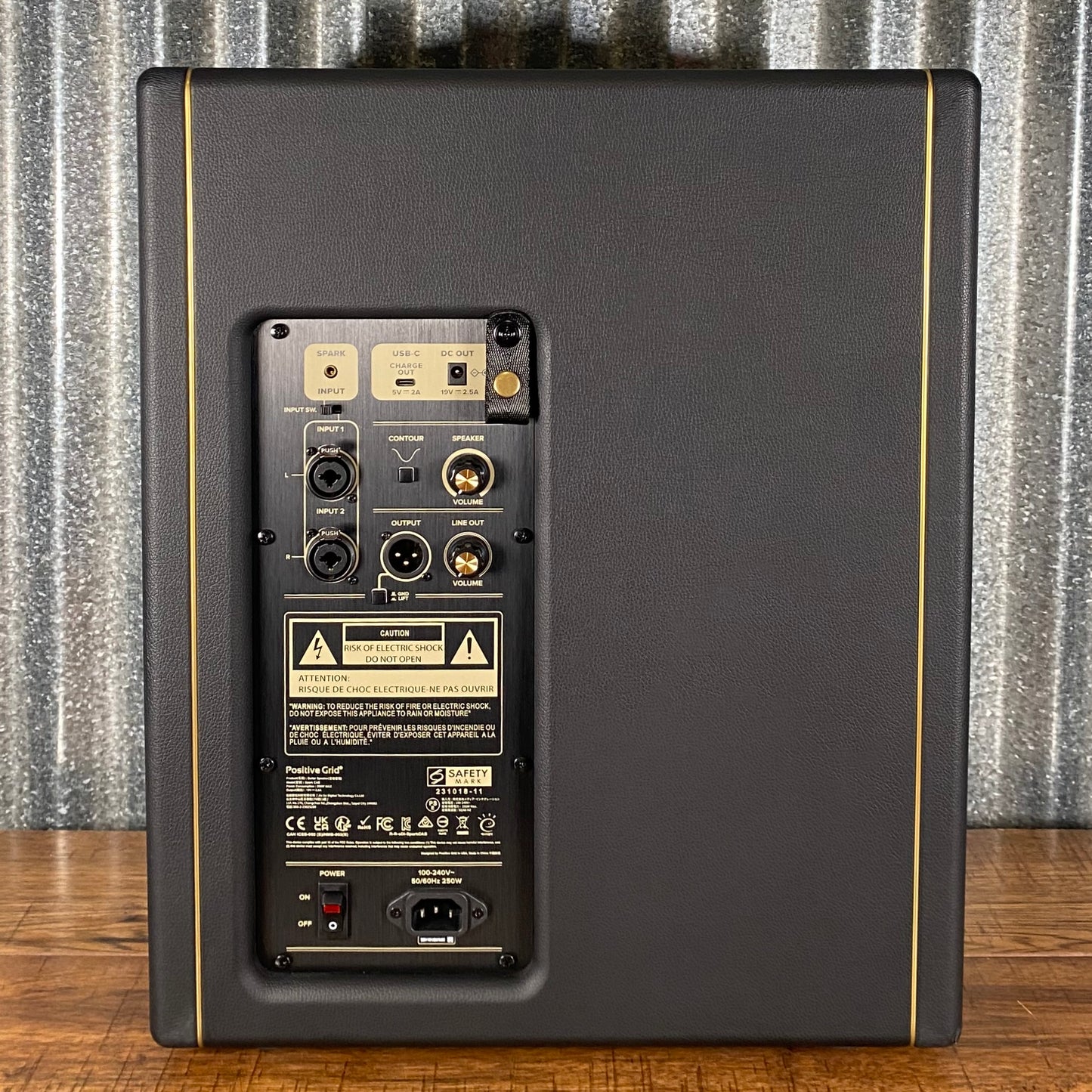 Positive Grid Spark Cab Powered 140 Watt 1x10 FRFR Guitar Amplifier Speaker Cabinet Used