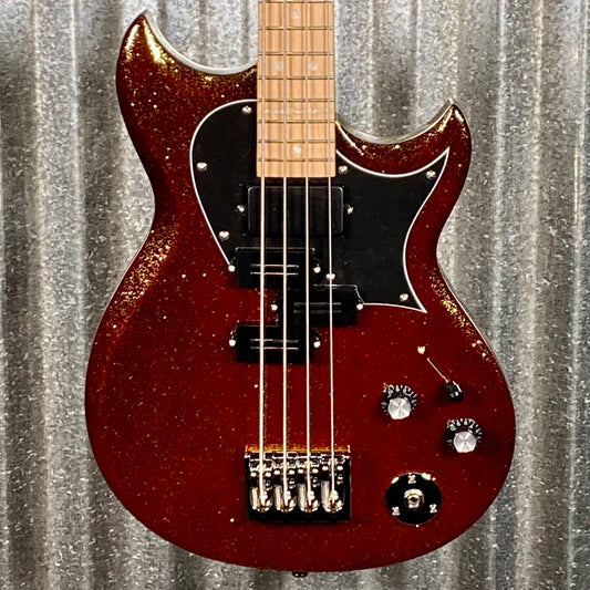 Reverend Mke Watt Signature Wattplower Mark II Root Beer Sparkle 4 String Short Scale Bass #69286