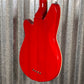 Reverend Sentinel Short Scale 4 String Bass Single Pickup Trans Cherry #66264