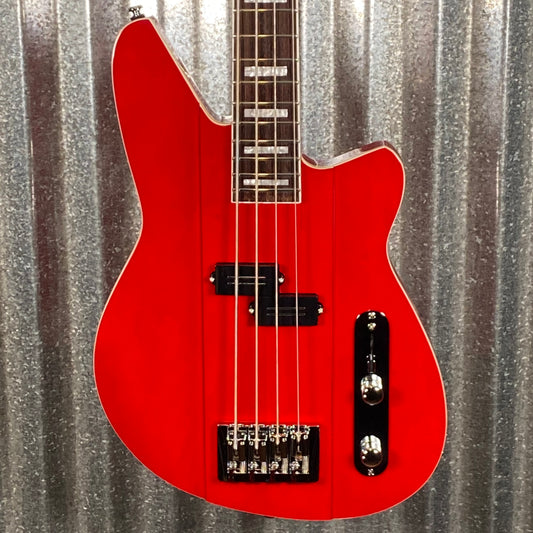 Reverend Sentinel Short Scale 4 String Bass Single Pickup Trans Cherry #66264