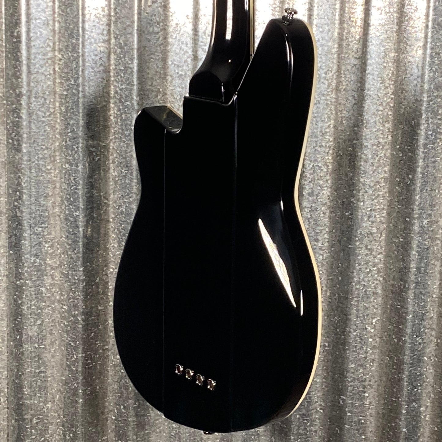 Reverend Sentinel Short Scale 4 String Single Pickup Midnight Black Bass #69332