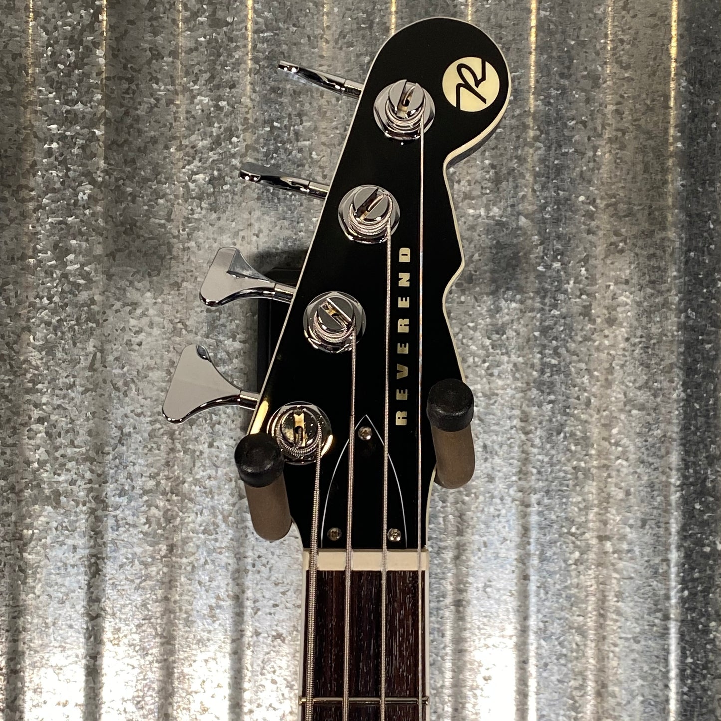 Reverend Sentinel Short Scale 4 String Single Pickup Midnight Black Bass #69332