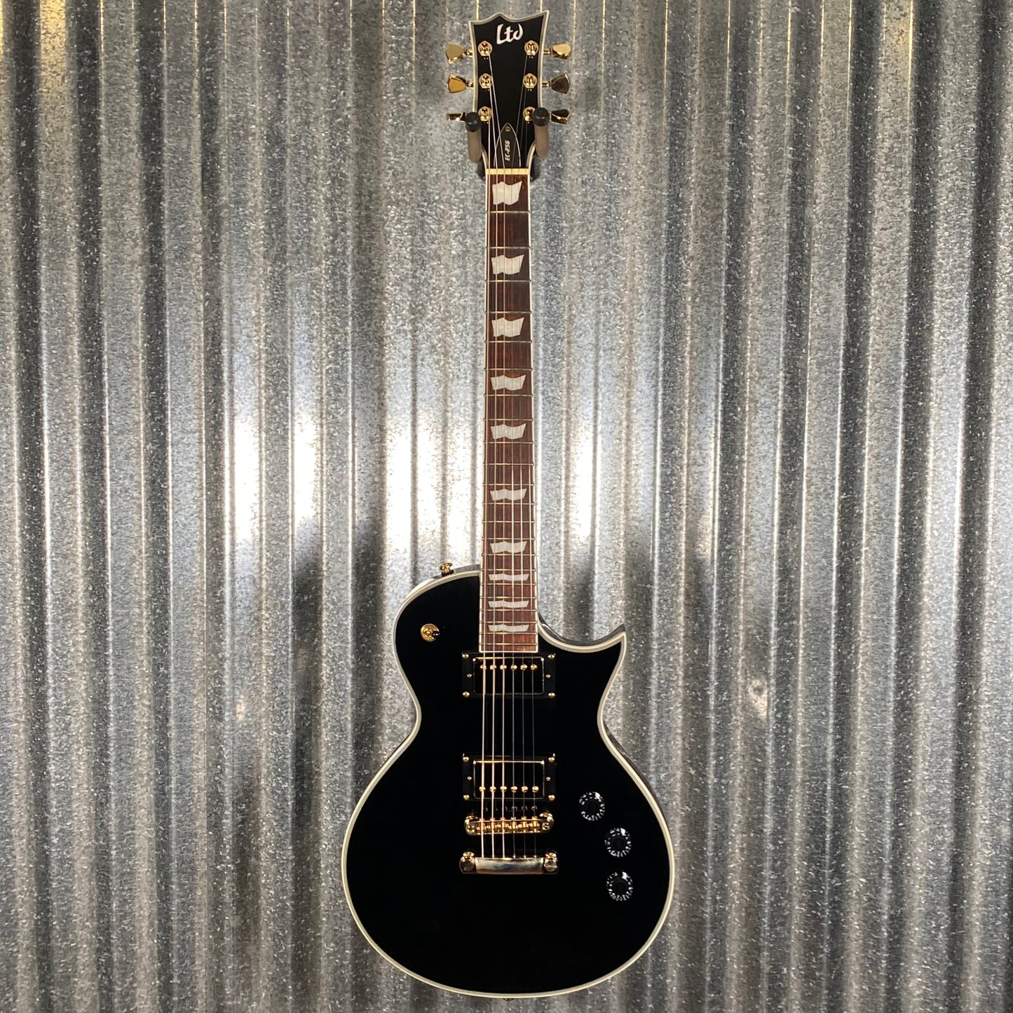 ESP LTD EC-256 Eclipse Black Guitar LEC256BLK #0066 Used