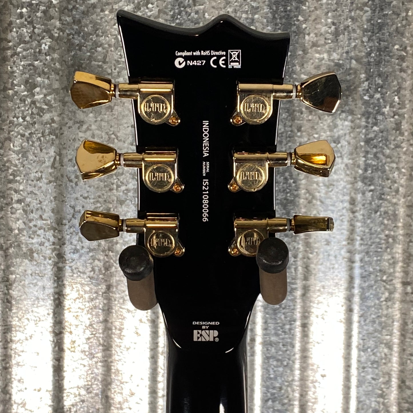 ESP LTD EC-256 Eclipse Black Guitar LEC256BLK #0066 Used