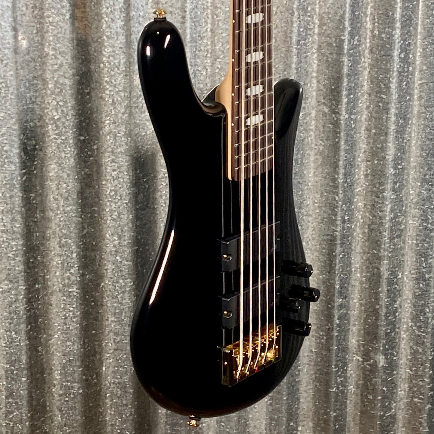 Spector Icon NS-5 Bolt-On Black Gloss 5 String Bass #0078