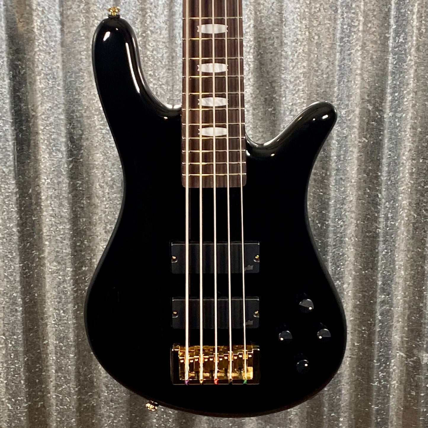 Spector Icon NS-5 Bolt-On Black Gloss 5 String Bass #0078