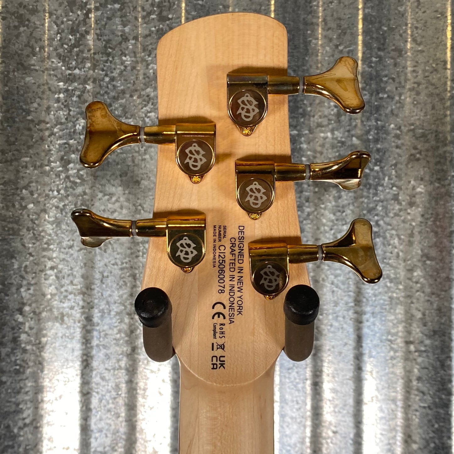 Spector Icon NS-5 Bolt-On Black Gloss 5 String Bass #0078