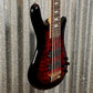 Spector Icon NS-5 Bolt-On Black Cherry Gloss 5 String Bass #0190