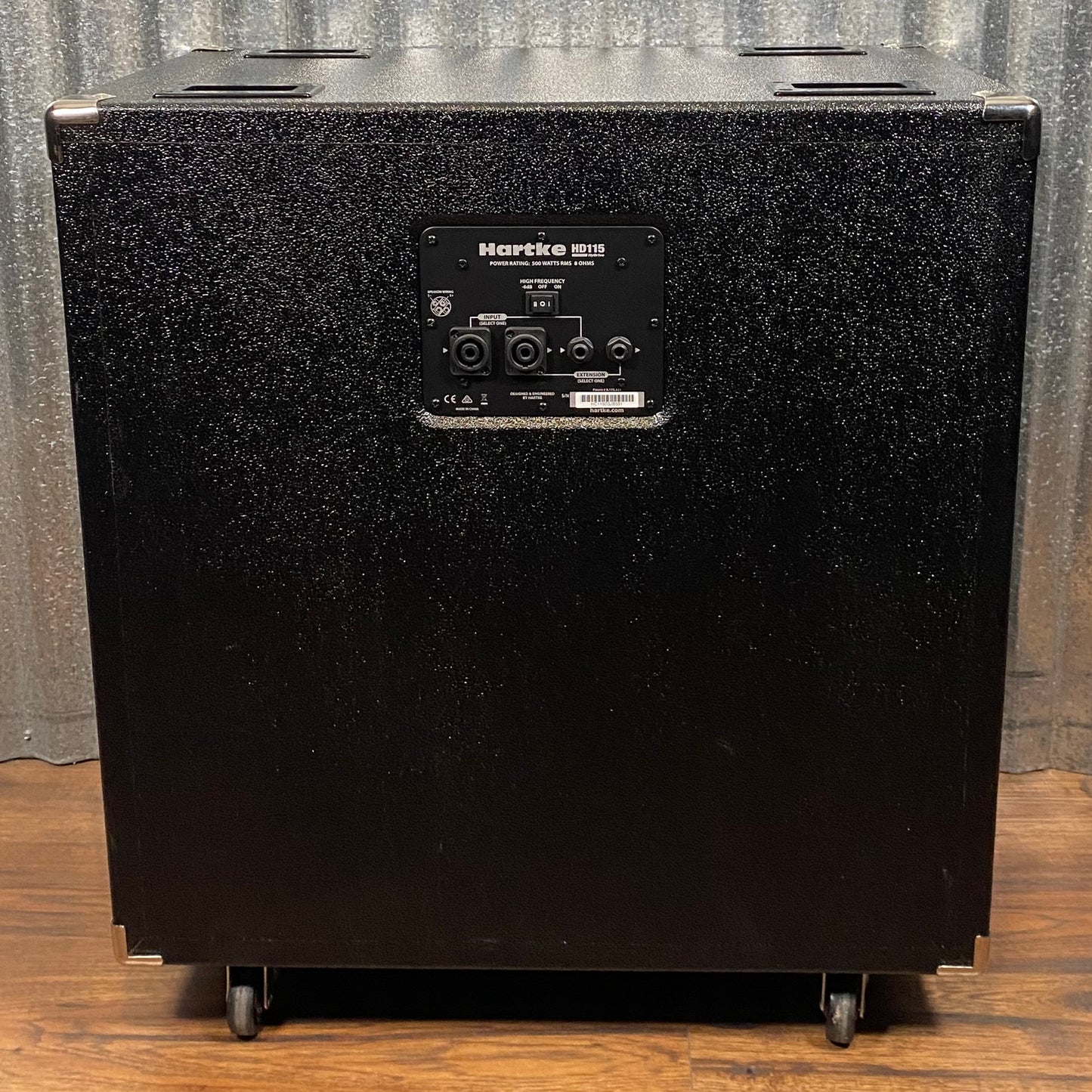 Hartke HD115 1x15" 500 Watt Bass Amp Speaker Cabinet Used