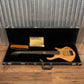 Warrior DM5 Dran Michael 5 String Natural Spalted Bass & Case #177 Used