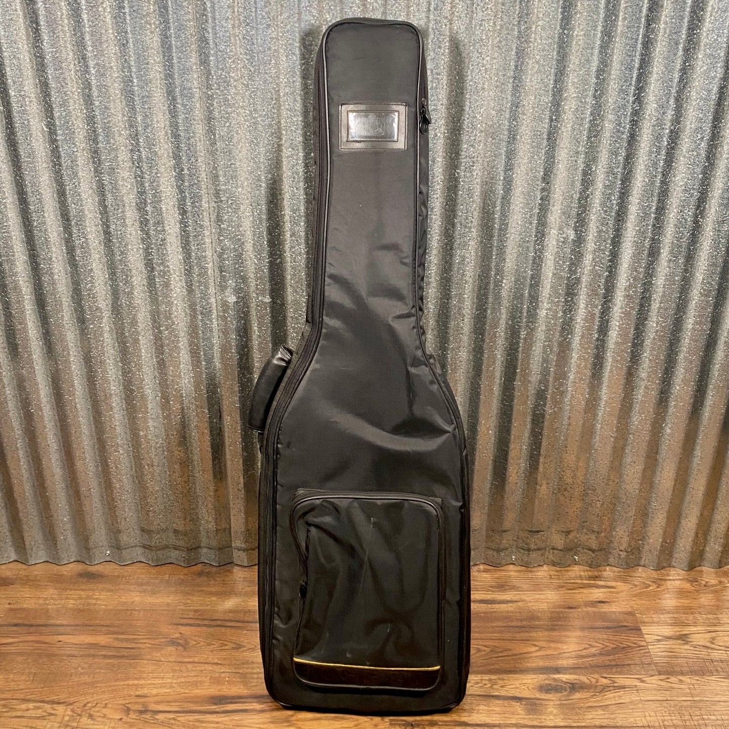 Tom Martinson 5 String Bass Buckeye Burl Aqua Resin Bass & Bag #24 Used