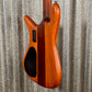 Spector Euro RST 4 String Bass Sienna Stain Matte EURO4RSTSIENNA & Bag #9659 Used