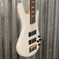 Spector Icon NS-5 Bolt-On White Gloss 5 String Bass #0182