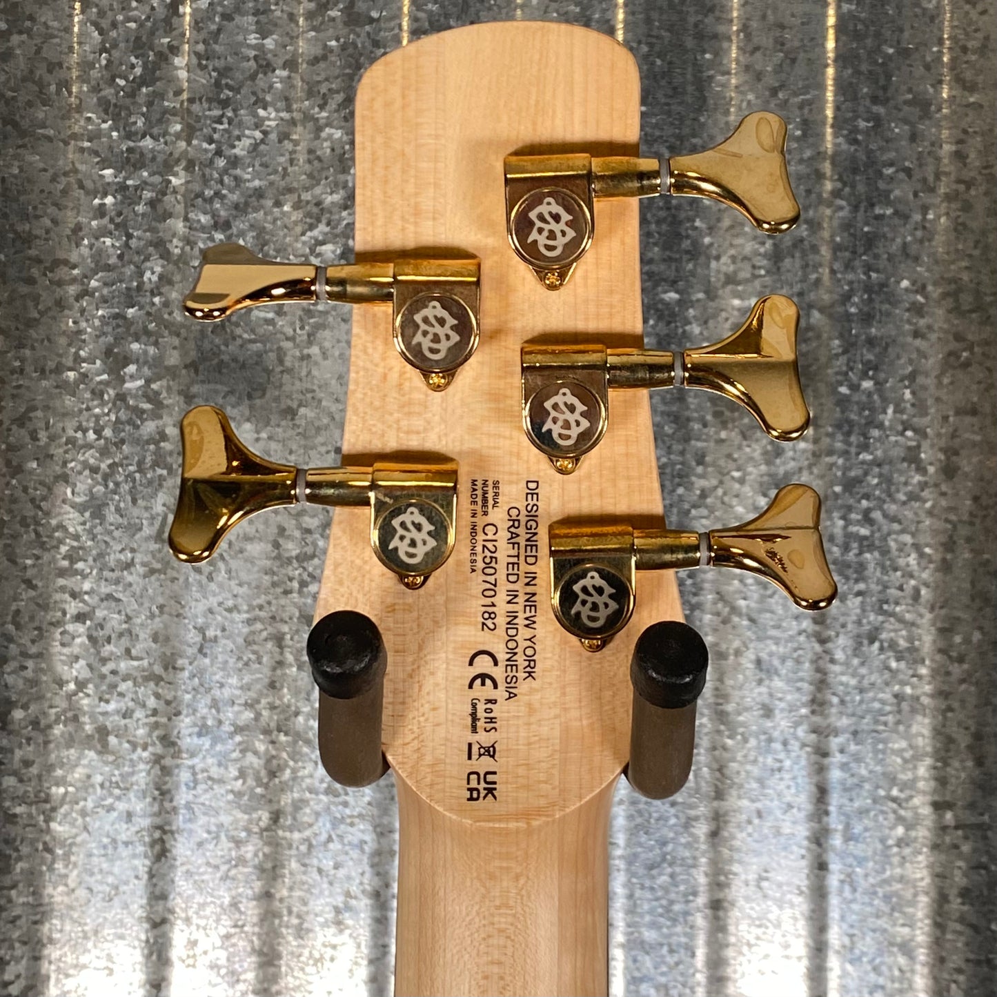 Spector Icon NS-5 Bolt-On White Gloss 5 String Bass #0182