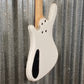 Spector Icon NS-5 Bolt-On White Gloss 5 String Bass #0182