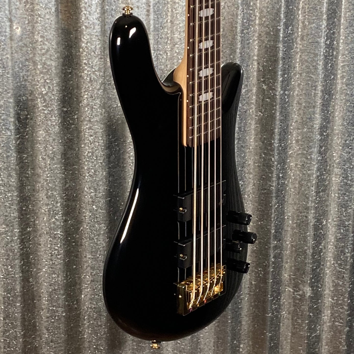 Spector Icon NS-5 Bolt-On Black Gloss 5 String Bass #0096