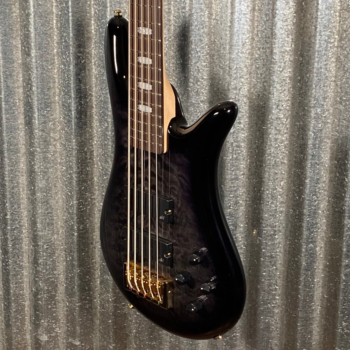 Spector Icon NS-5 Bolt-On Black Stain Gloss 5 String Bass #0181