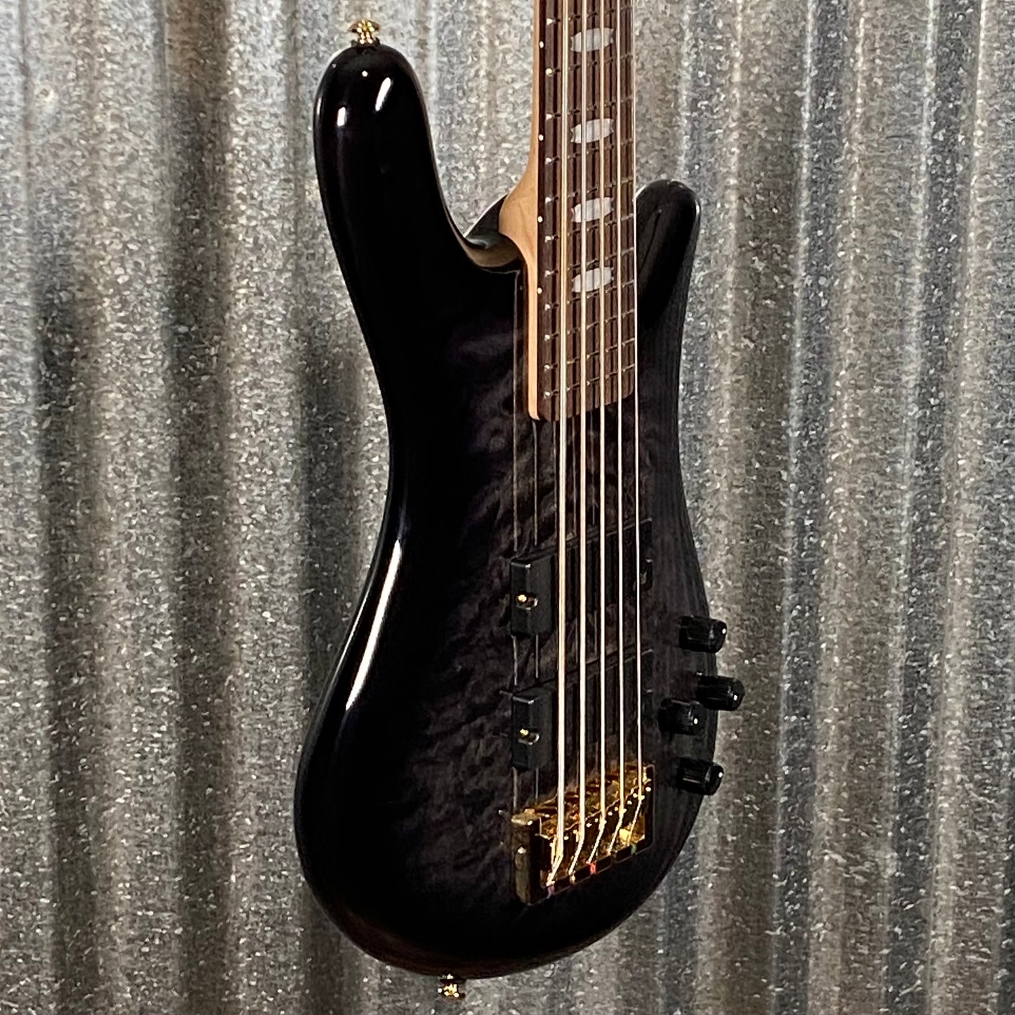 Spector Icon NS-5 Bolt-On Black Stain Gloss 5 String Bass #0181