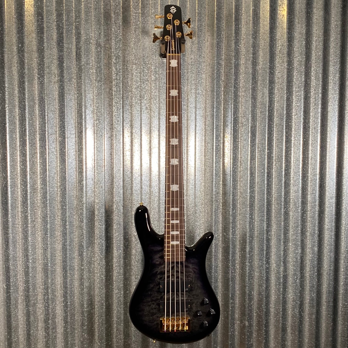 Spector Icon NS-5 Bolt-On Black Stain Gloss 5 String Bass #0181