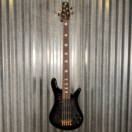 Spector Icon NS-5 Bolt-On Black Stain Gloss 5 String Bass #0181
