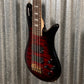 Spector Icon NS-5 Bolt-On Black Cherry Gloss 5 String Bass #0255