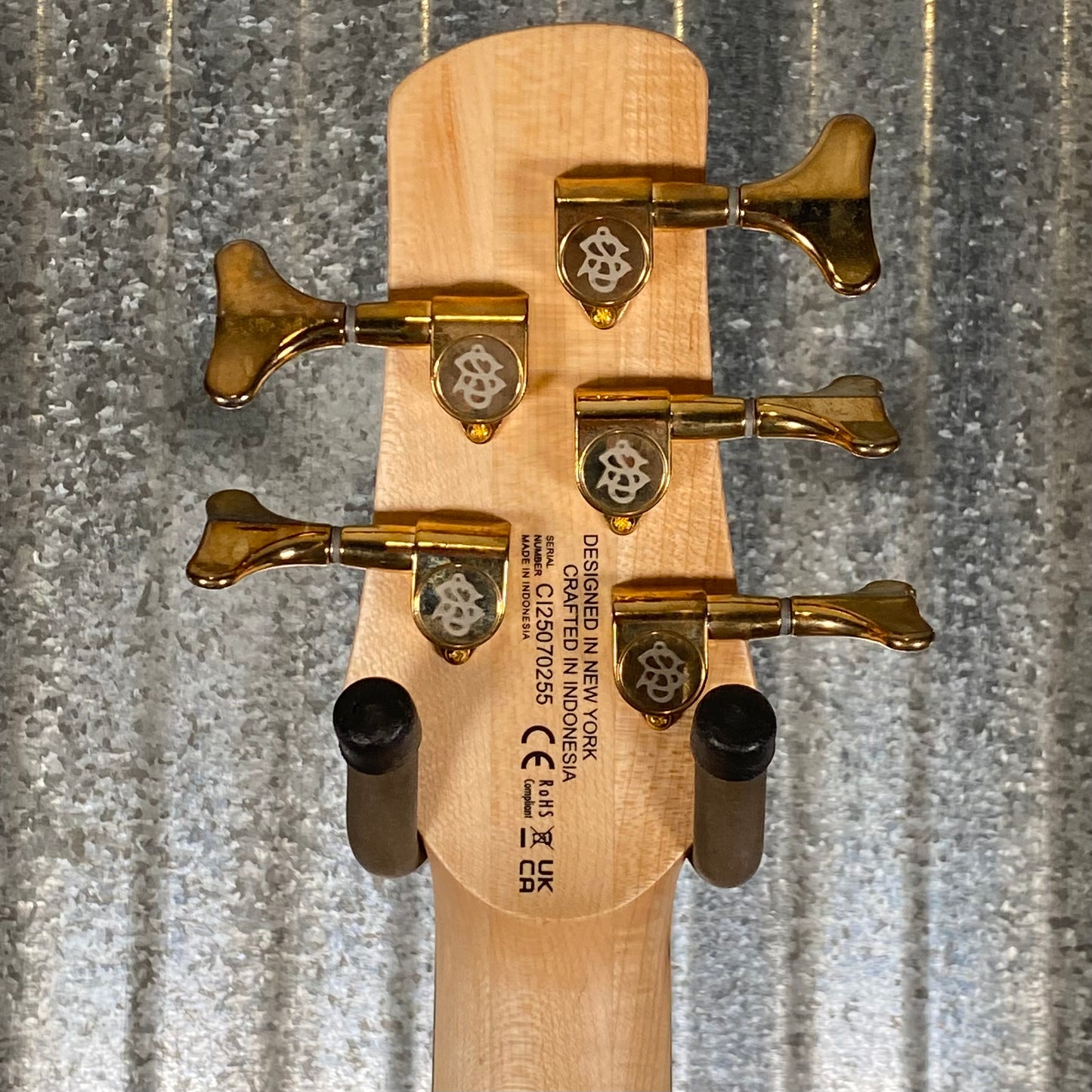 Spector Icon NS-5 Bolt-On Black Cherry Gloss 5 String Bass #0255