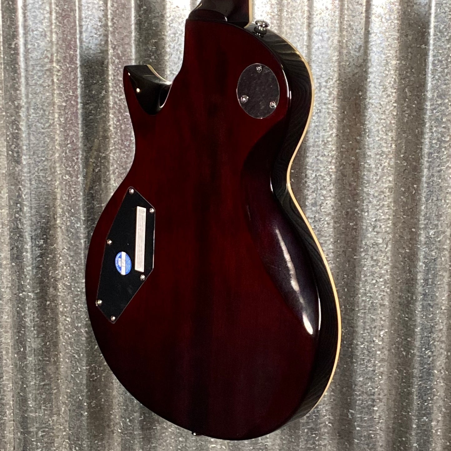 ESP LTD EC-256 Flame Dark Brown Sunburst Guitar LEC256FMDBSB #1322 Used