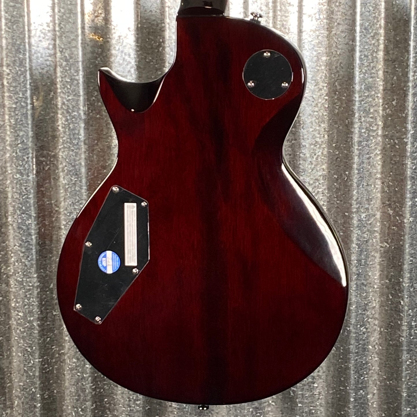 ESP LTD EC-256 Flame Dark Brown Sunburst Guitar LEC256FMDBSB #1322 Used