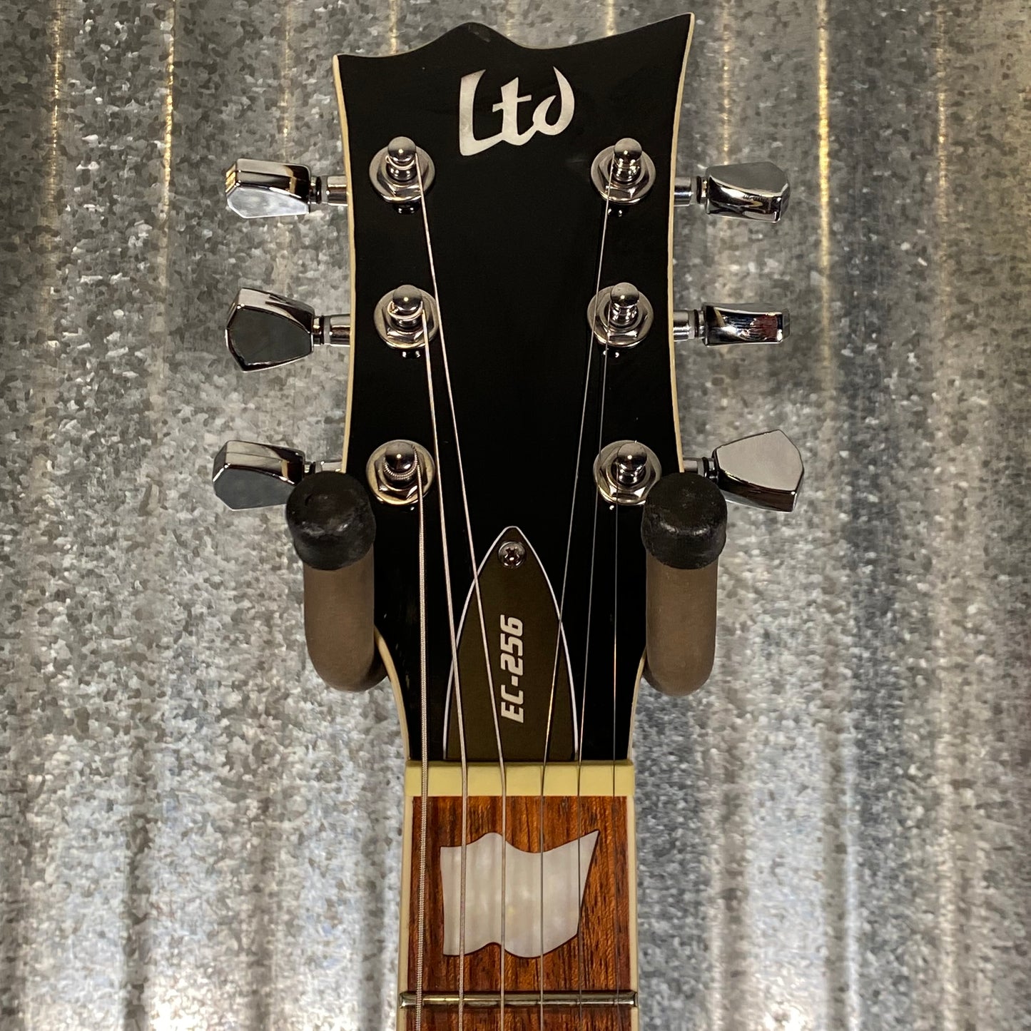 ESP LTD EC-256 Flame Dark Brown Sunburst Guitar LEC256FMDBSB #1322 Used