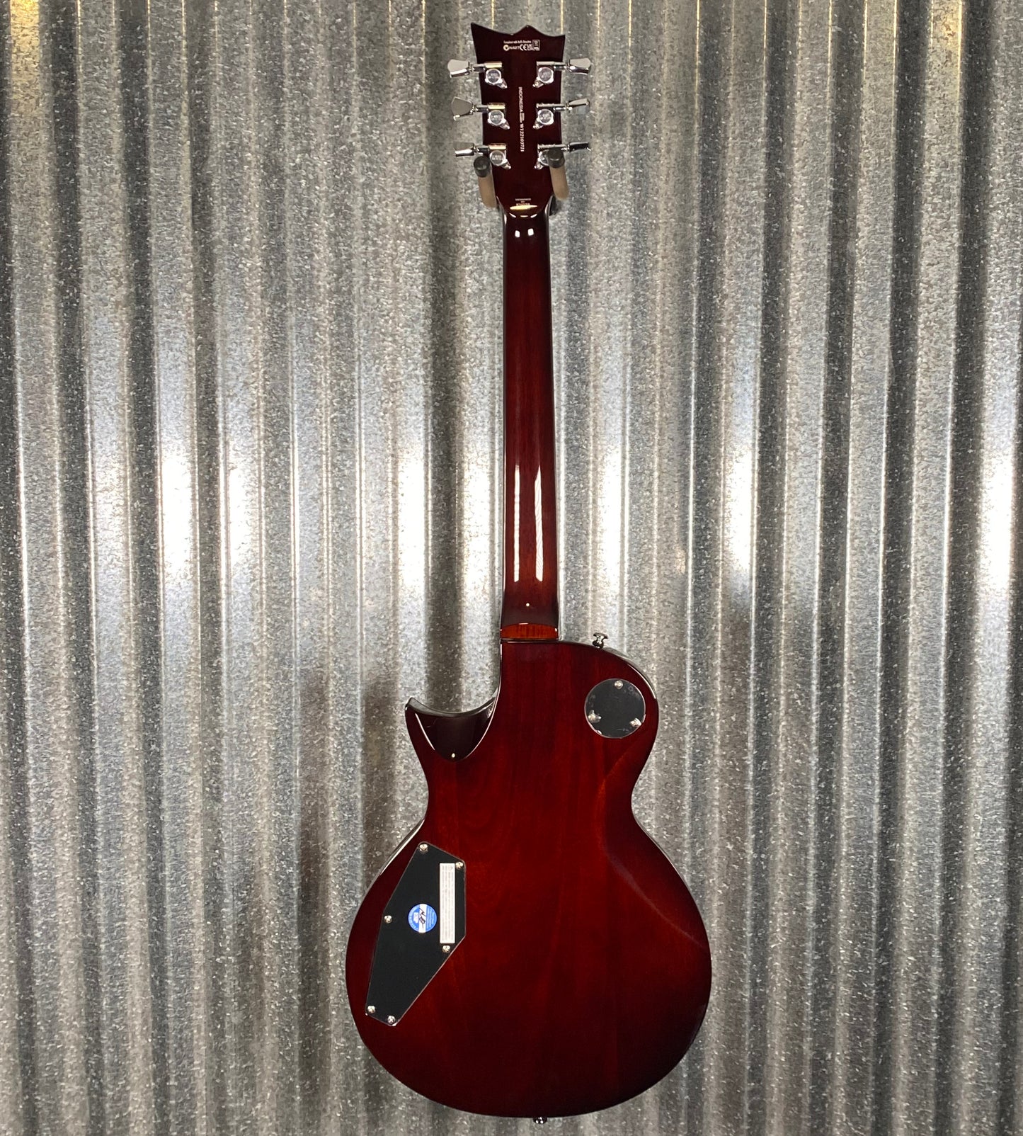 ESP LTD EC-256 Flame Dark Brown Sunburst Guitar LEC256FMDBSB #3721 Used