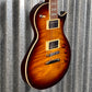 ESP LTD EC-256 Flame Dark Brown Sunburst Guitar LEC256FMDBSB #3721 Used