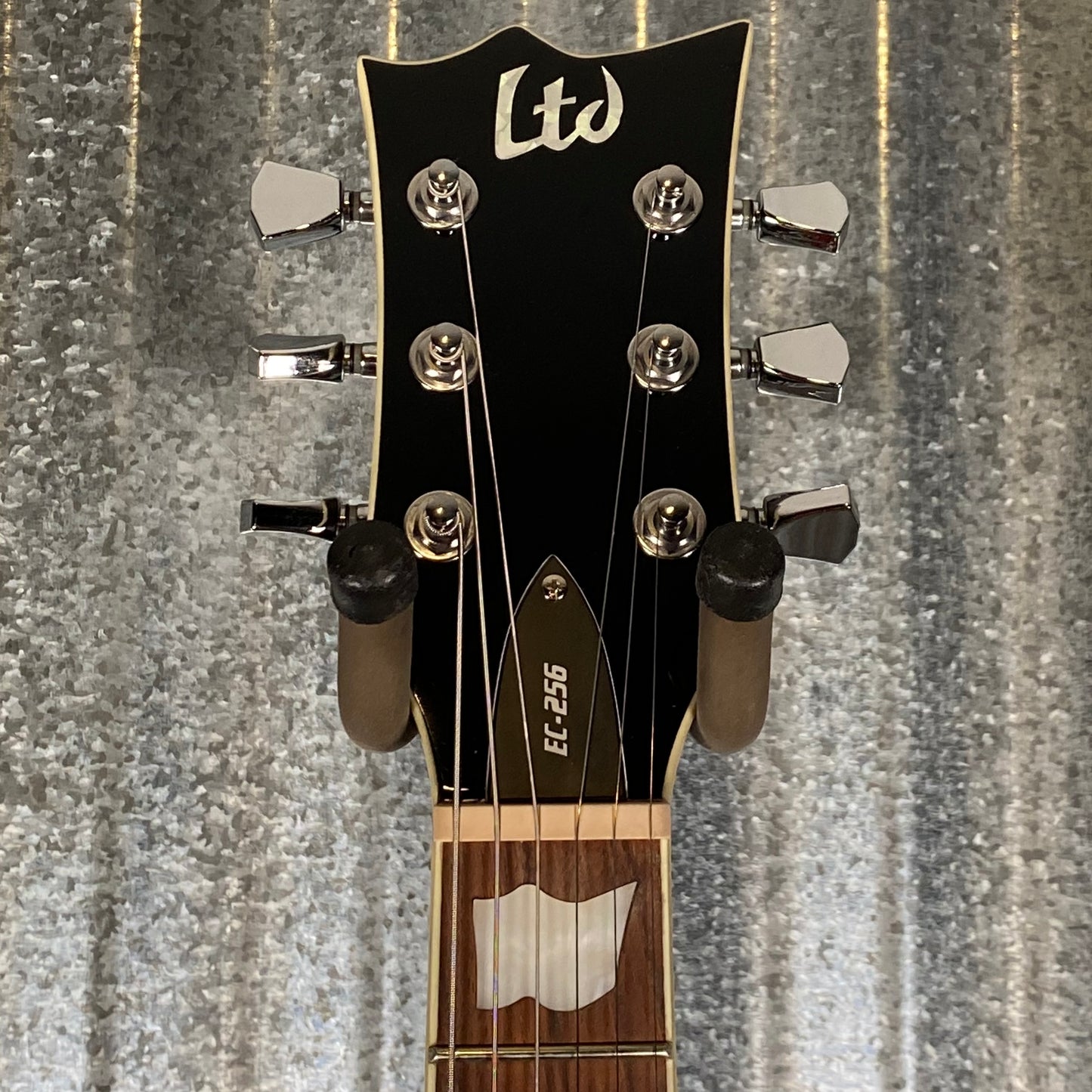 ESP LTD EC-256 Flame Dark Brown Sunburst Guitar LEC256FMDBSB #3721 Used