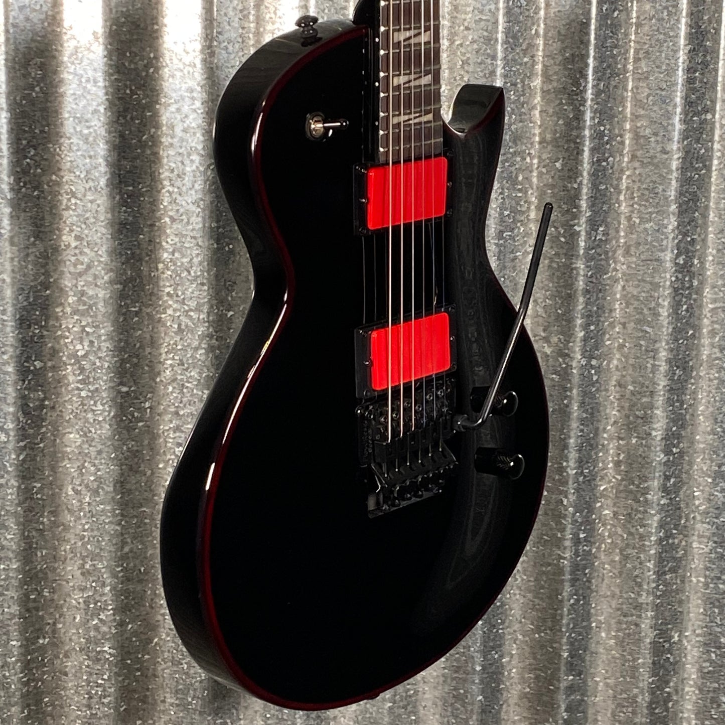 ESP LTD GH-200 Gary Holt Floyd Rose Black Guitar LGH200BLK #0857 Used