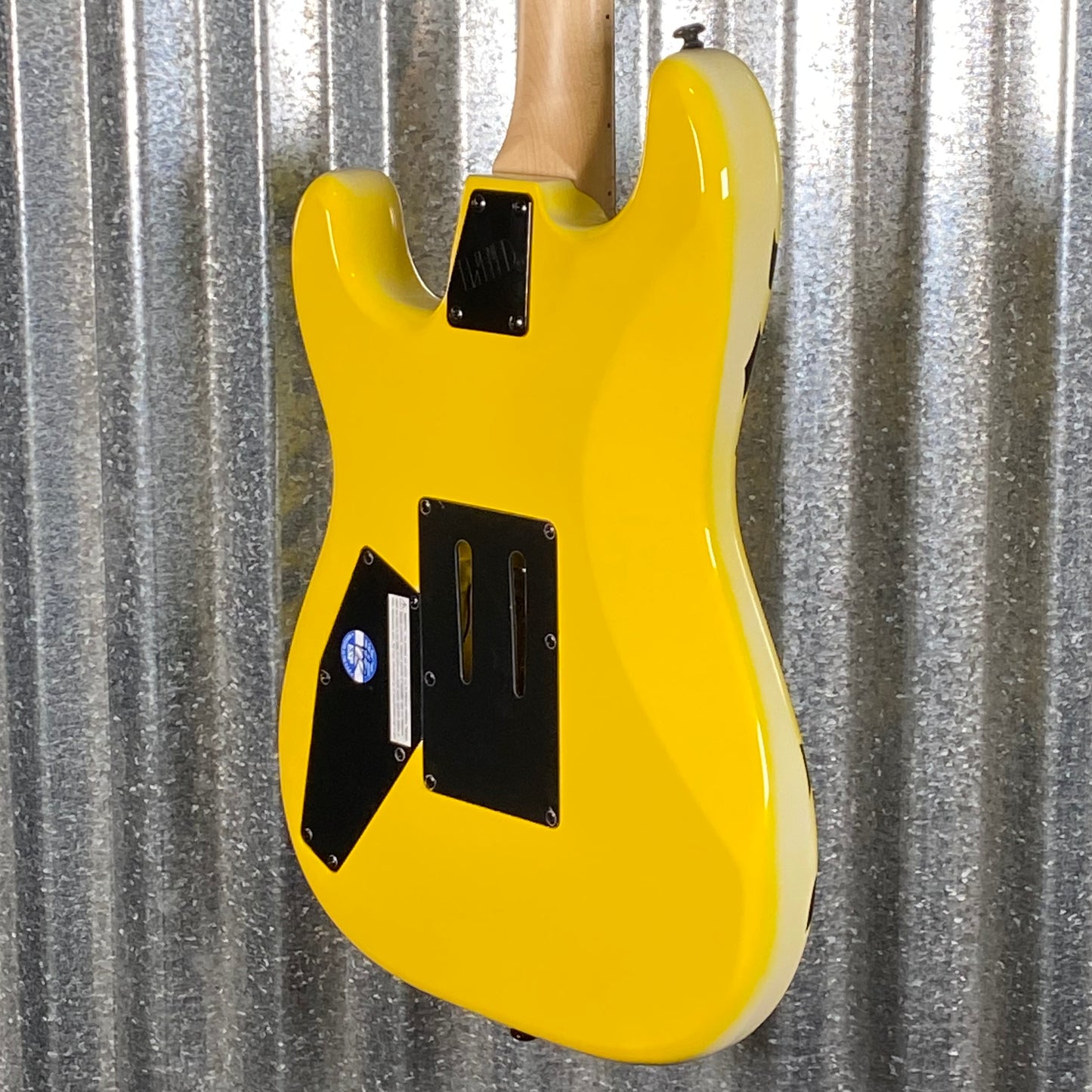 ESP LTD GL-200MT George Lynch Yellow Tiger Stripe Graphic Guitar LGL200MT #0069 Used