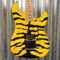 ESP LTD GL-200MT George Lynch Yellow Tiger Stripe Graphic Guitar LGL200MT #0246 Used