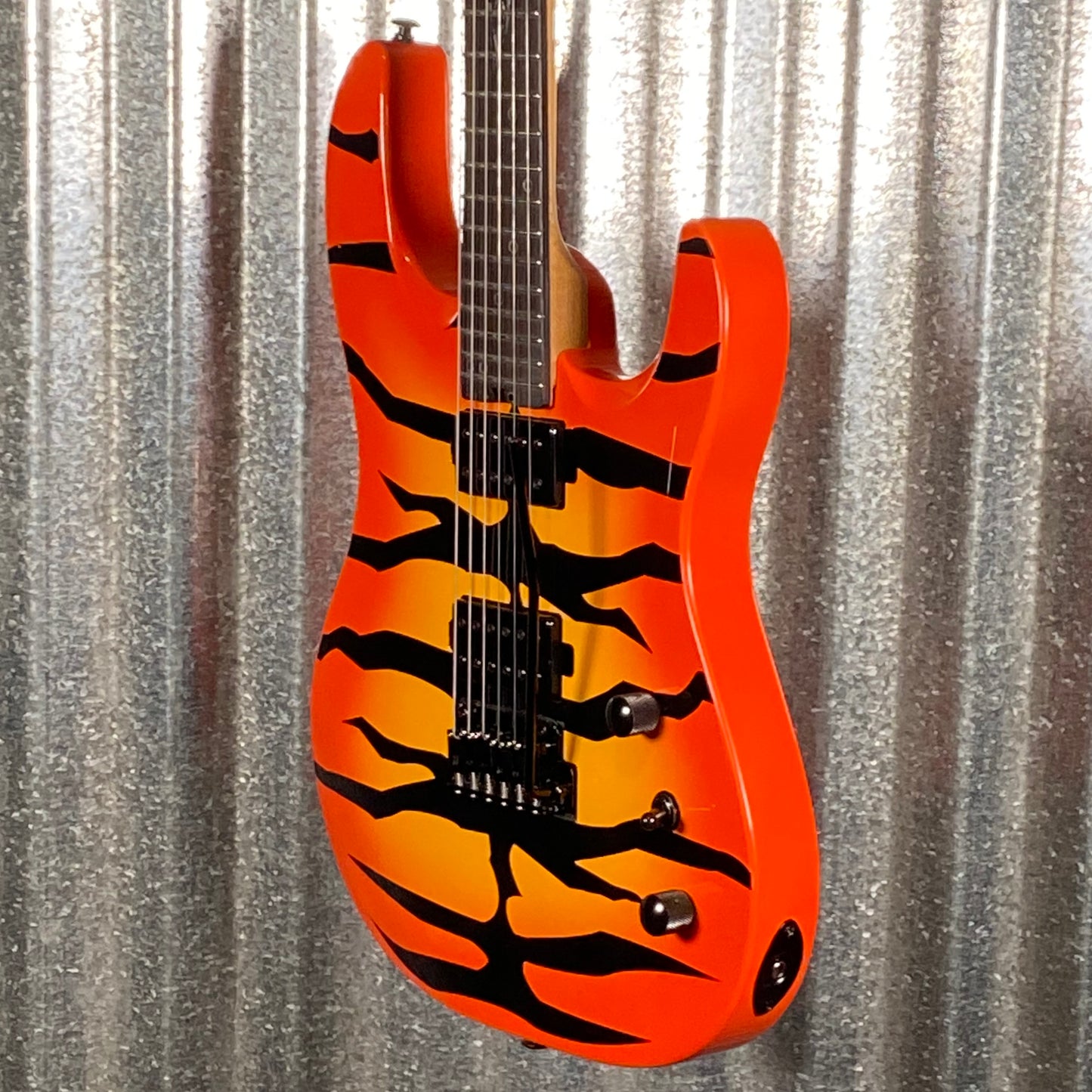 Westcreek Guitars Aetheris Superstrat Yellow Tiger Guitar #0139 Used