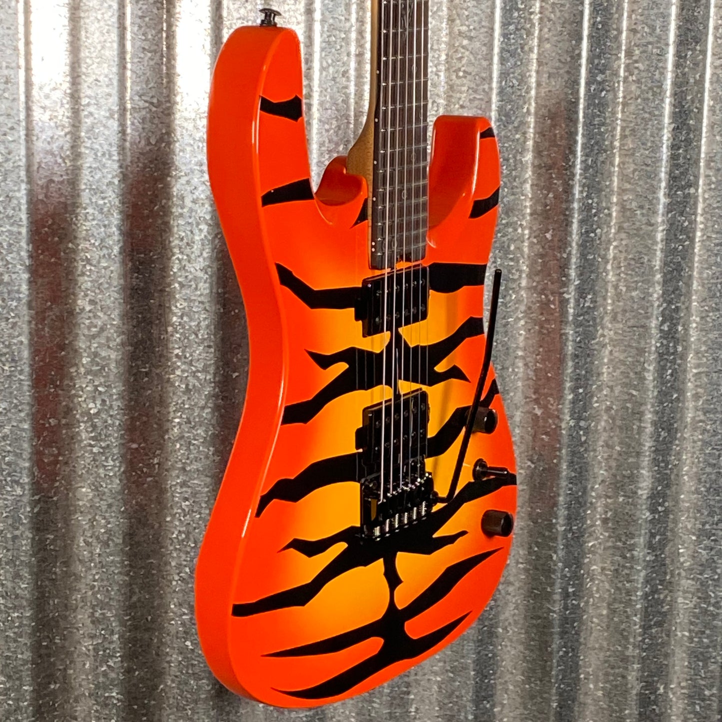 Westcreek Guitars Aetheris Superstrat Yellow Tiger Guitar #0139 Used