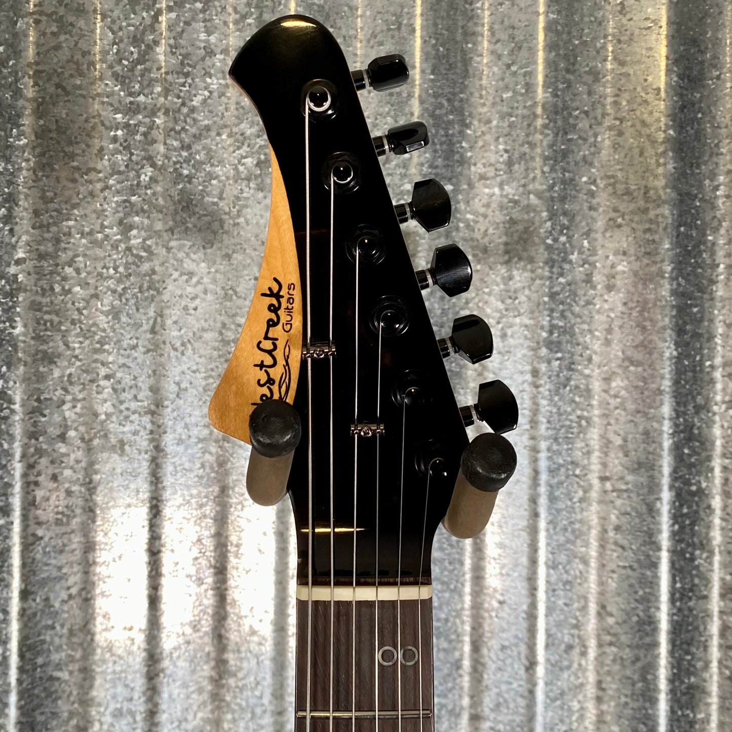 Westcreek Guitars Aetheris Superstrat Yellow Tiger Guitar #0139 Used