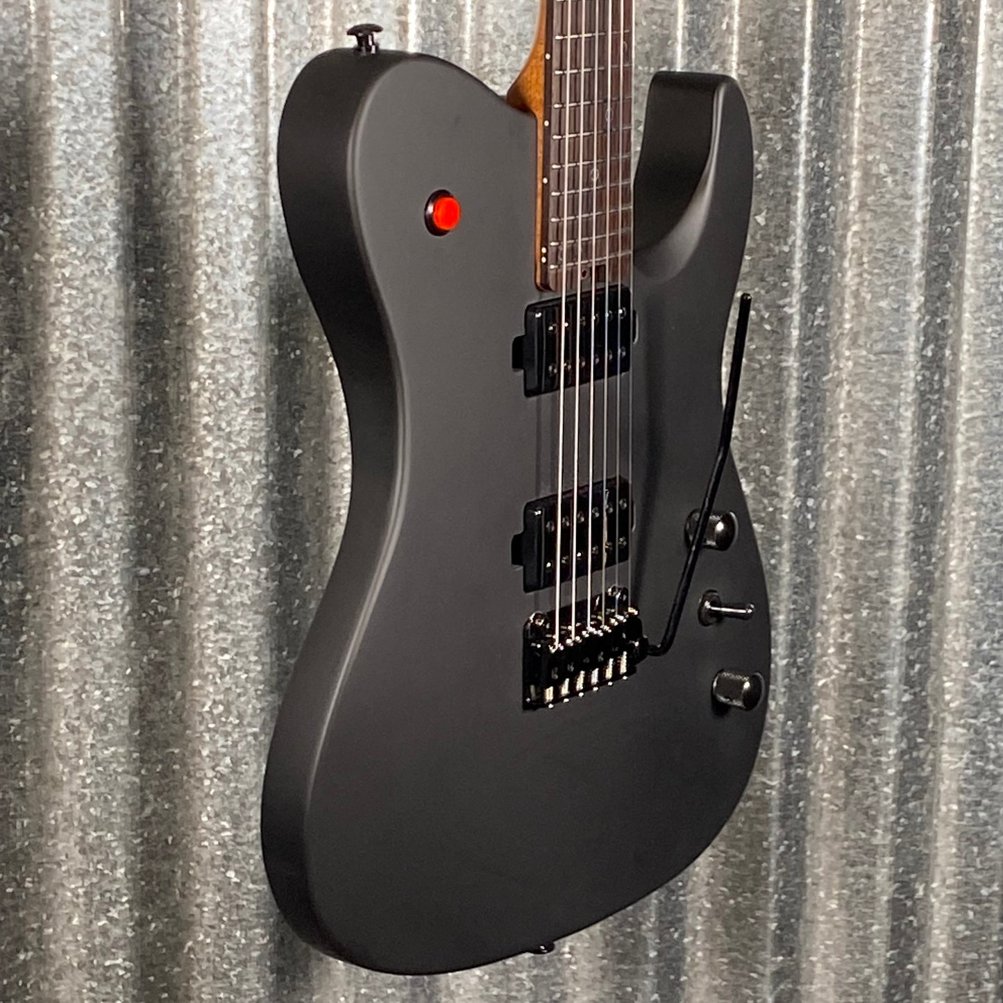 Westcreek Guitars Helyx T Style Dual Humbucker Black Guitar #0139 Used