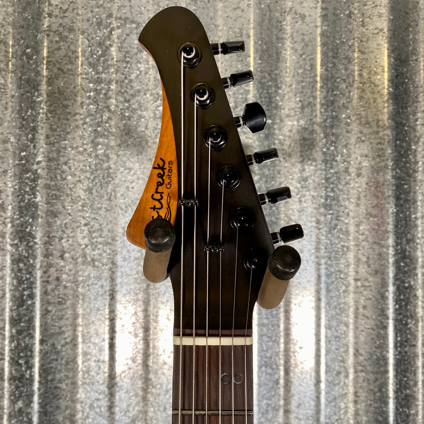 Westcreek Guitars Helyx T Style Dual Humbucker Black Guitar #0139 Used