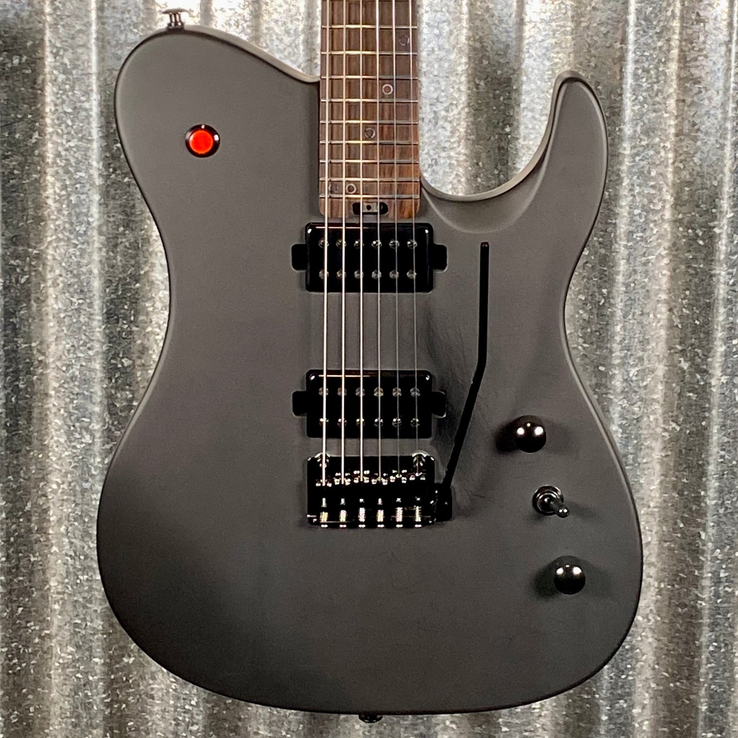 Westcreek Guitars Helyx T Style Dual Humbucker Black Guitar #0148 Used