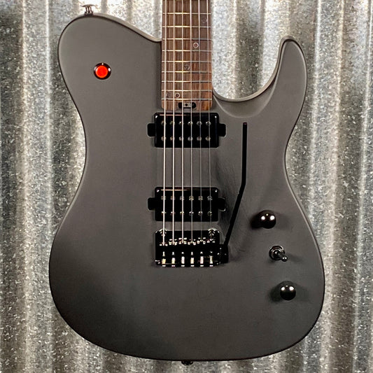 Westcreek Guitars Helyx T Style Dual Humbucker Black Guitar #0148 Used