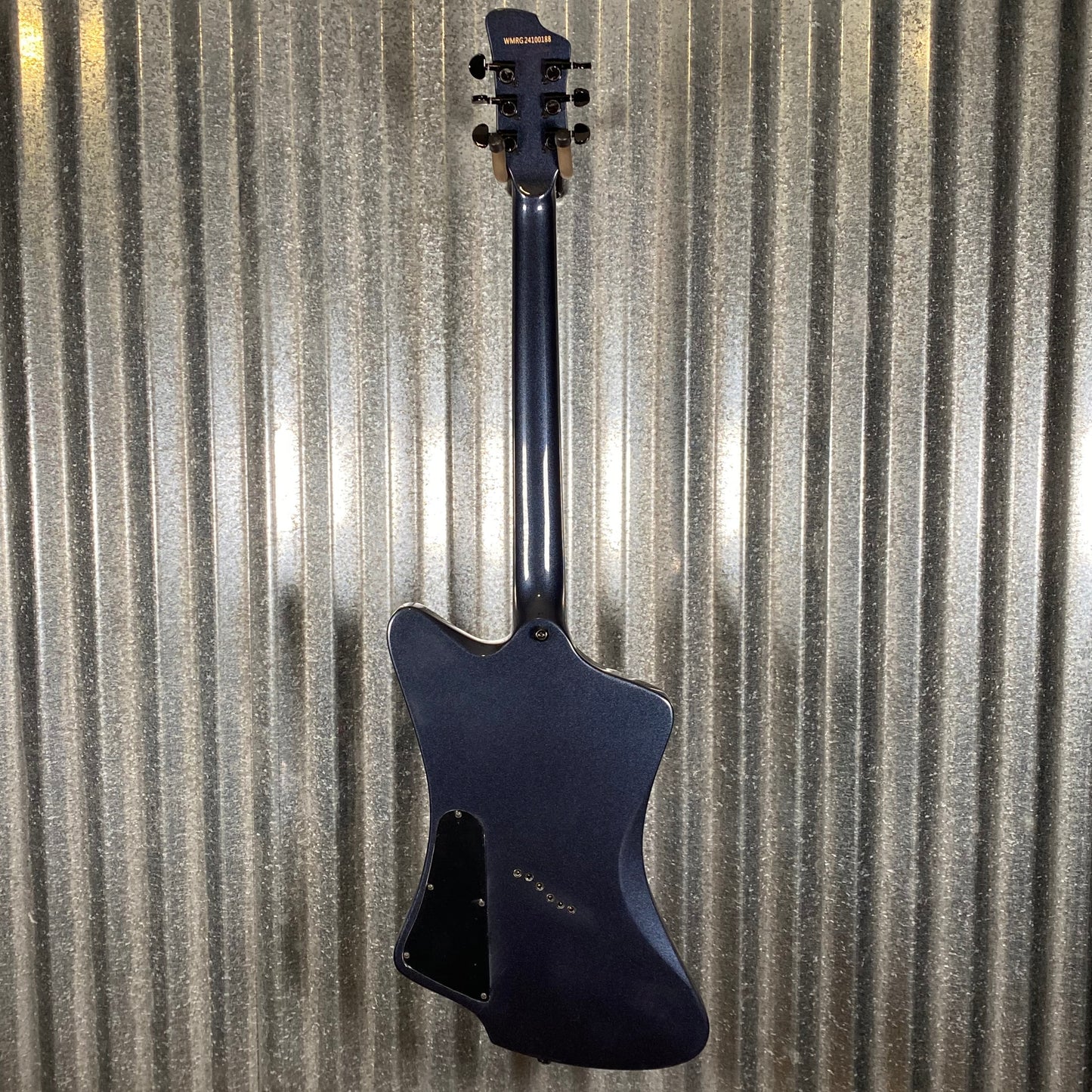 Westcreek Guitars Mirage T Bird Style Dual Humbucker Guitar Black #0188 Used