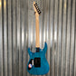 ESP LTD MH-203QM See Thru Blue Quilt Top Guitar MH203QMSTB #2554 Used